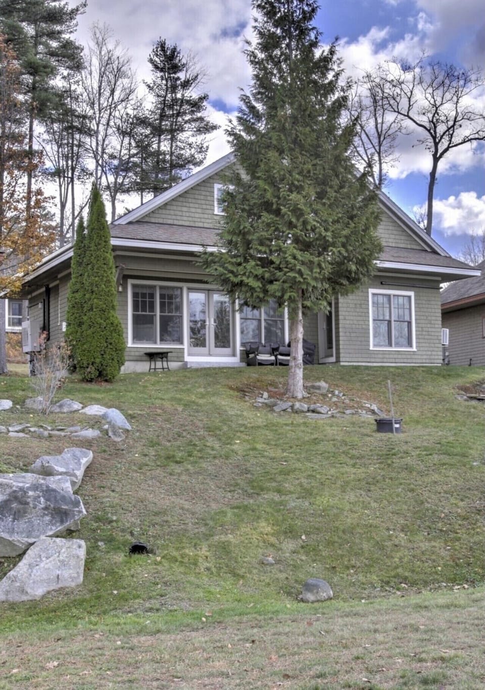 Rear of house. 