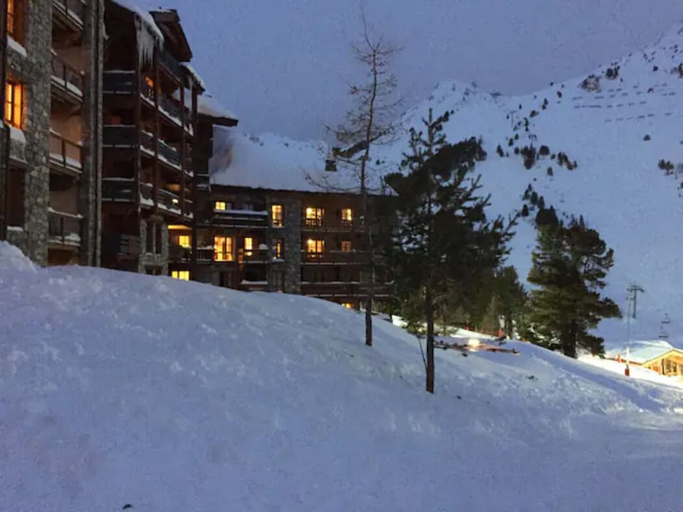 View of the residence from the ski in entrance