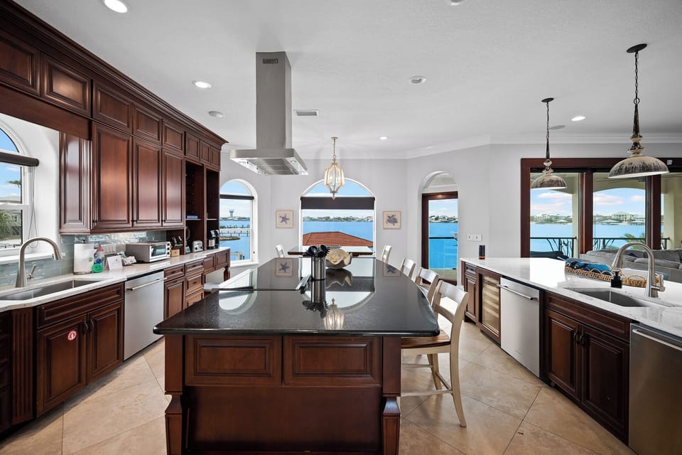 Chef's Kitchen with a View!