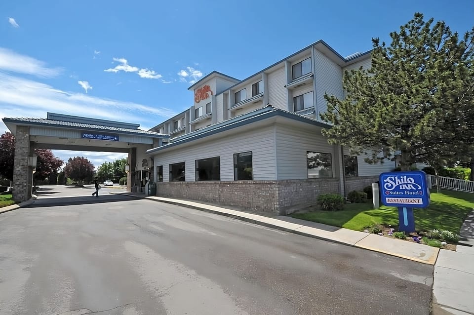 Arrive with ease under the covered entrance and welcoming facade.