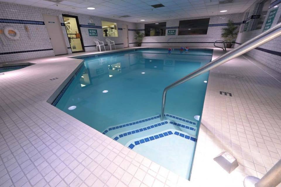 Step in safely and enjoy a refreshing indoor swim anytime.