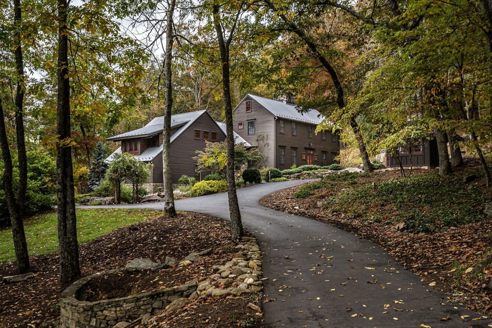 Welcome to 3 Boulders! 6 acres of nature's beauty await you on this estate.