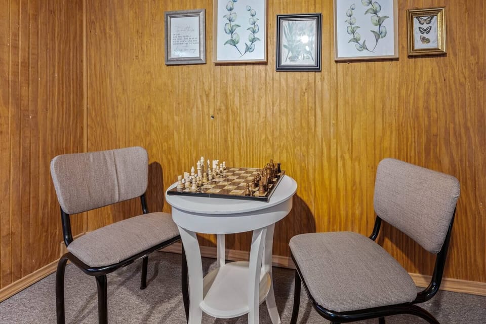 Challenge your friends or family to a game of chess as you bring back old traditions.