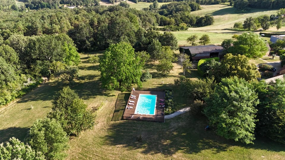 Garden & pool