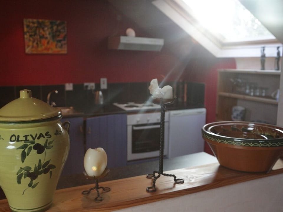 The kitchenette