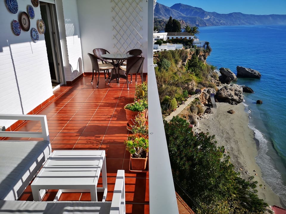 Balcony with Beach View