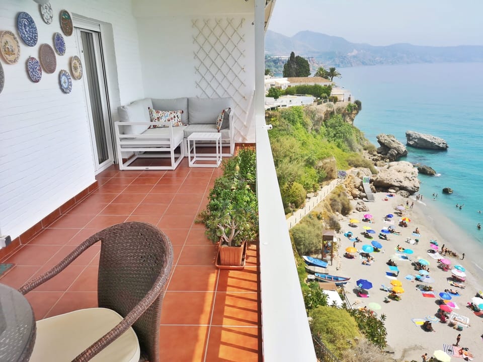 Sea view balcony