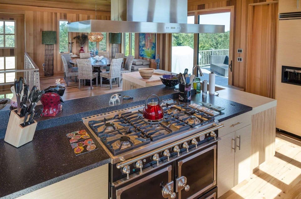 State-Of-The-Art French La Cornue Stove Is Just One Of Many Deluxe Kitchen Amenities