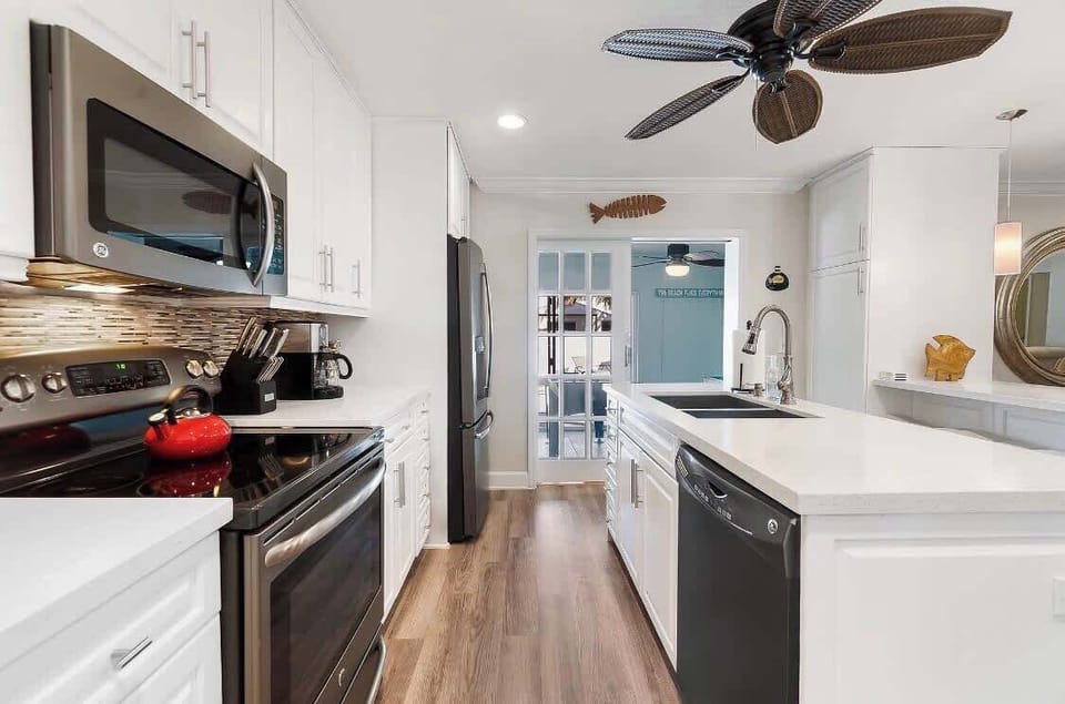 modern slate appliances