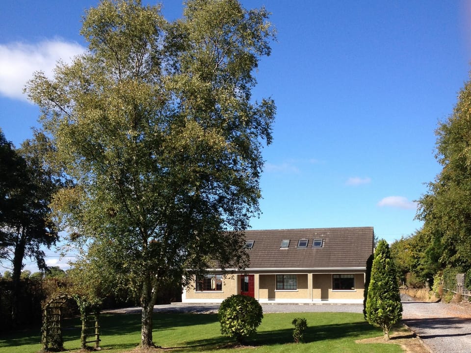 front of the house and garden