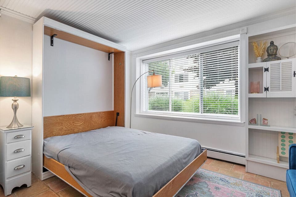 View with murphy bed down