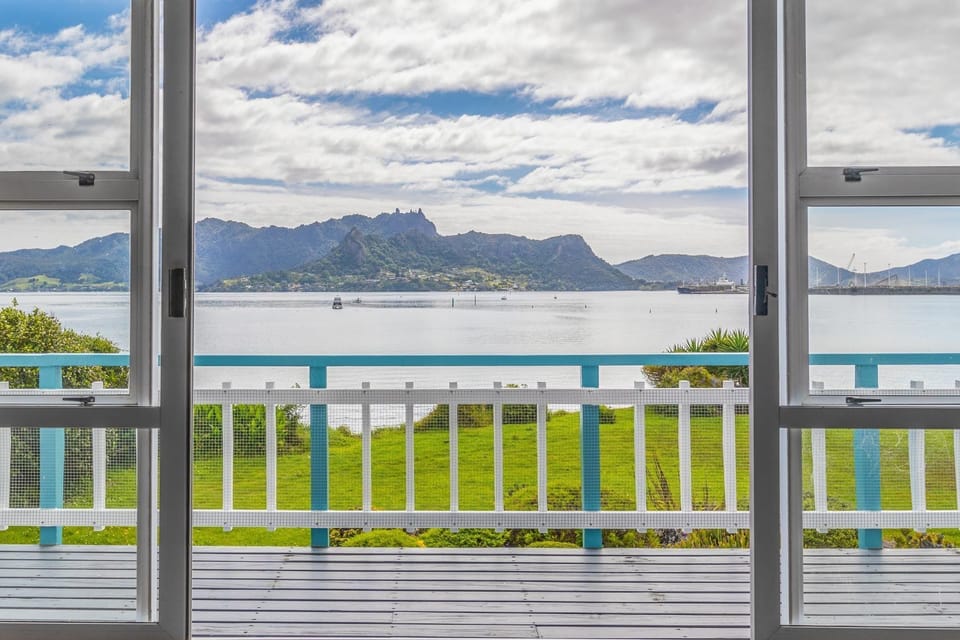 Rumpus/pool room water view