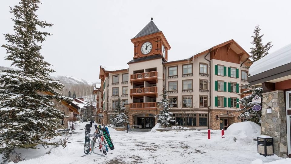 Powderhorn Lodge in Winter - Powderhorn Lodge in Solitude Village.