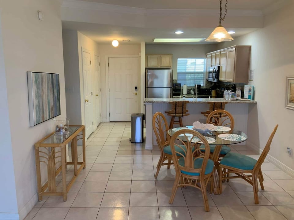 Rear of Condo looking to Kitchen