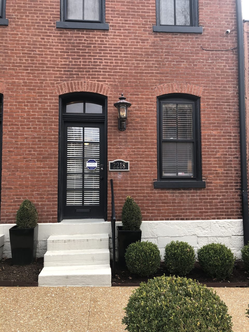 Front door view