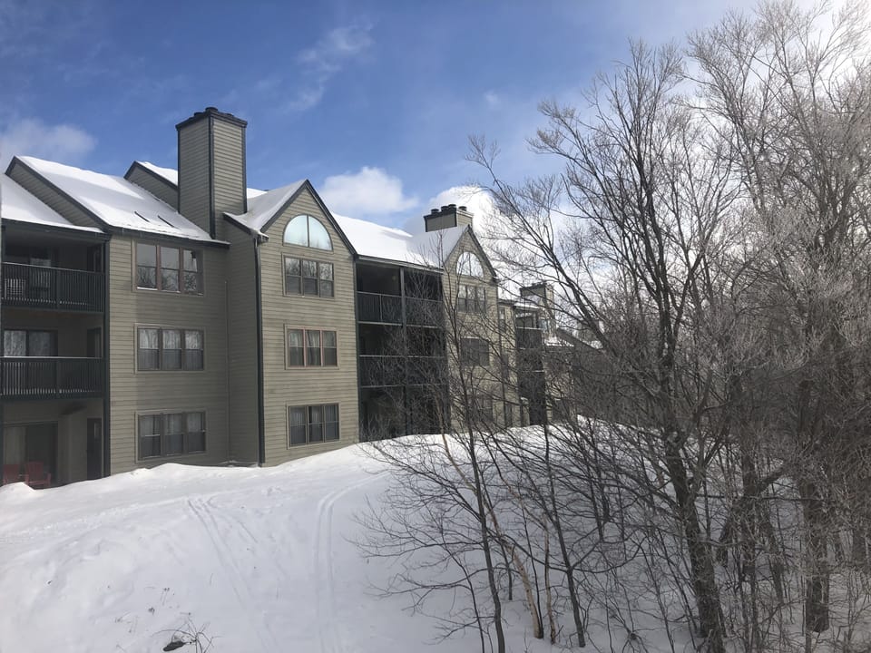 View from A quad lift 