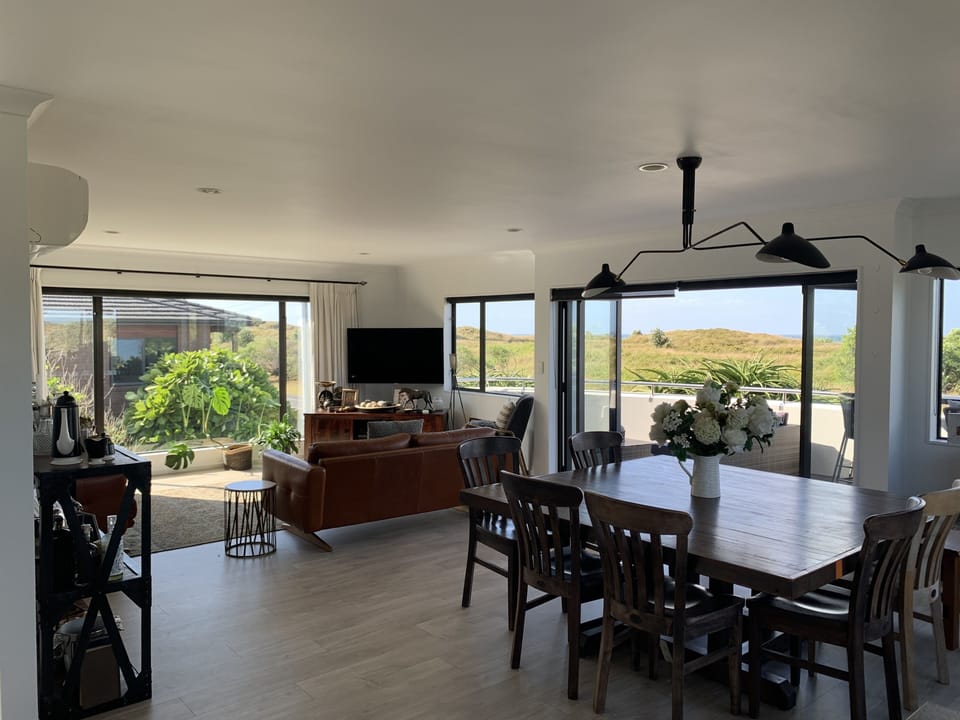 dining and living space