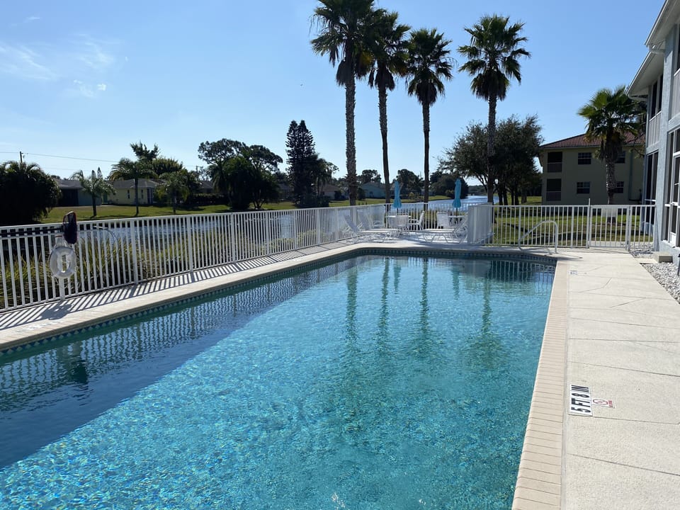 Beautiful Crystal Clear Outdoor Pool