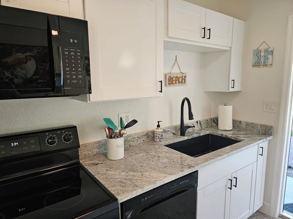 Galley Kitchen heading into living area