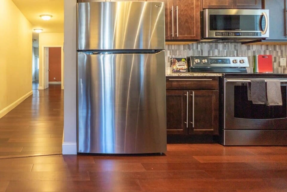 A large fridge will hold all of your fresh ingredients