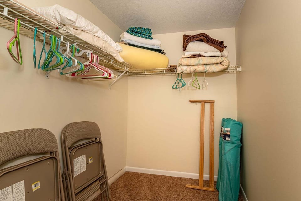 Guest Closet with Extra Linens
