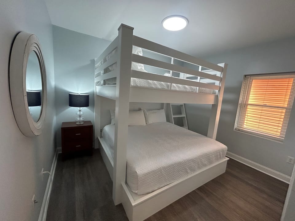Bunk Room | Queen over King Bunk | King Room 2 | Oceanview, 202 Isle of Palms, SC | IOP Escapes