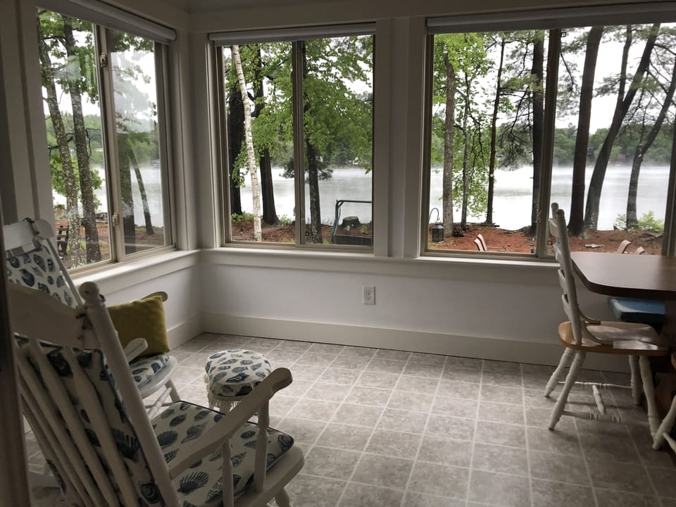 View from 3 season porch
