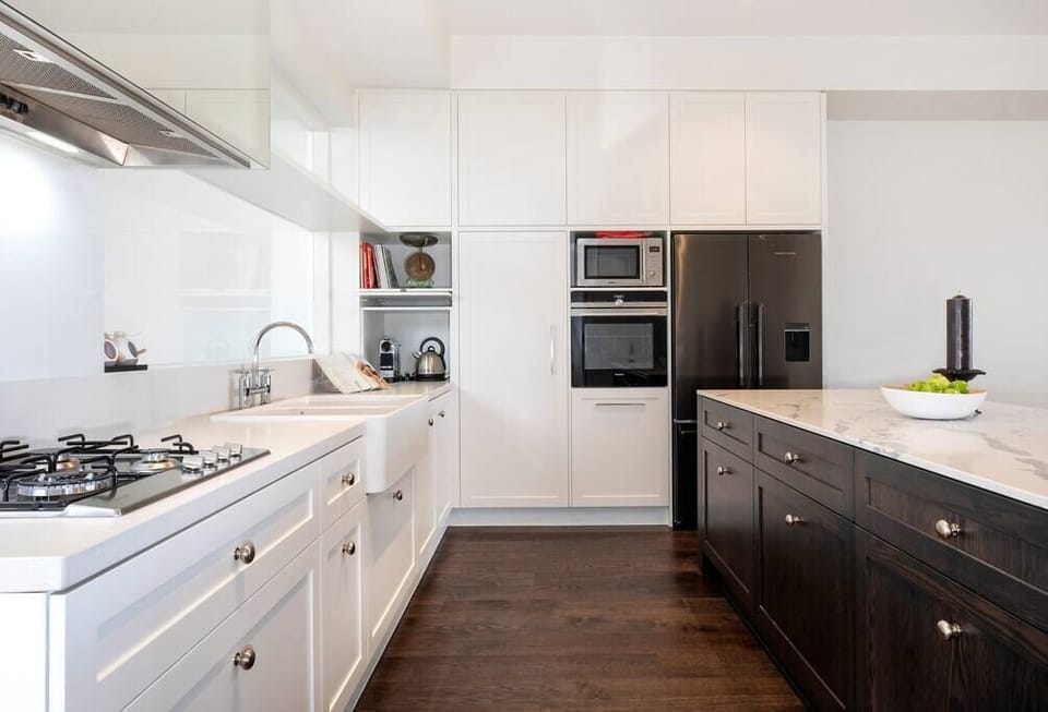 Upstairs kitchen
