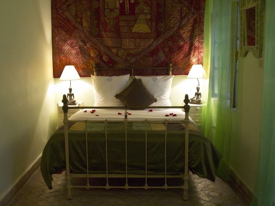 chambre double confort Vert Anis