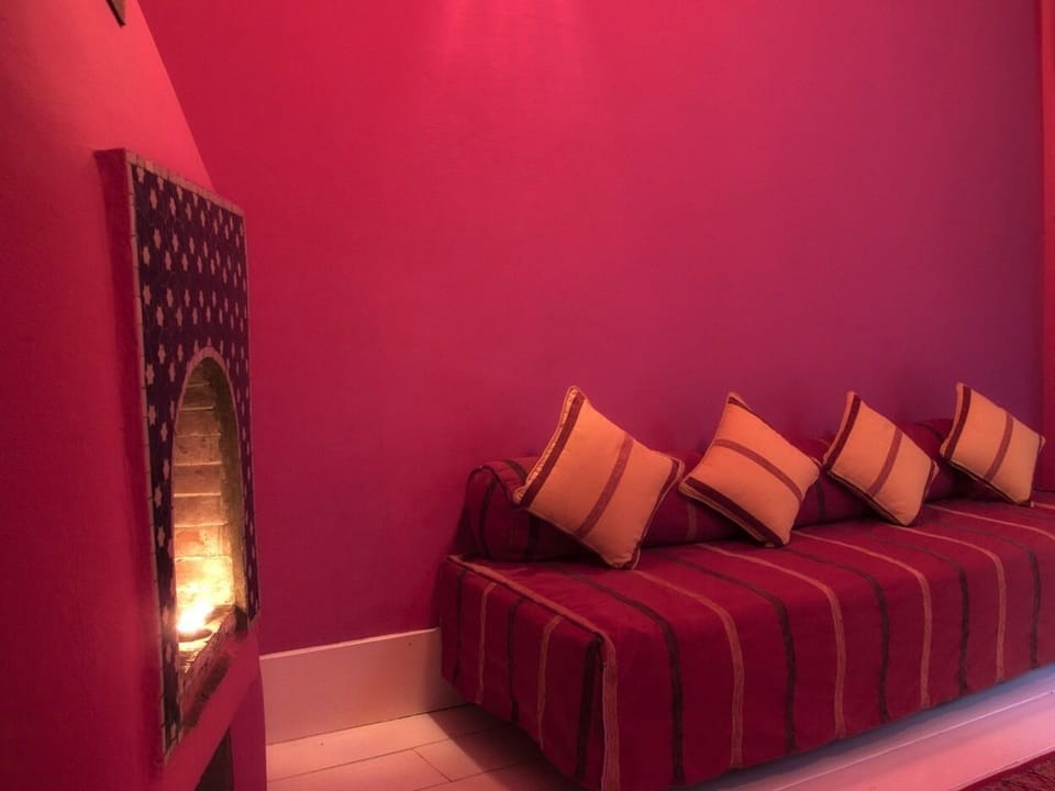Salon Chambre supérieure Rose Indien