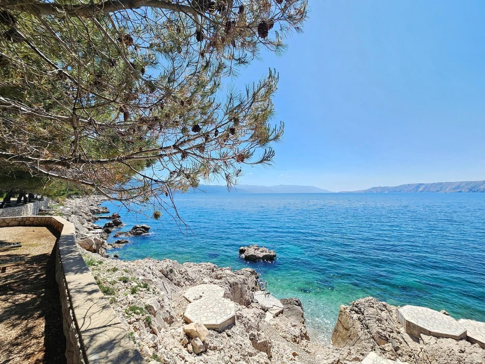 beach in Novi Vinodolski