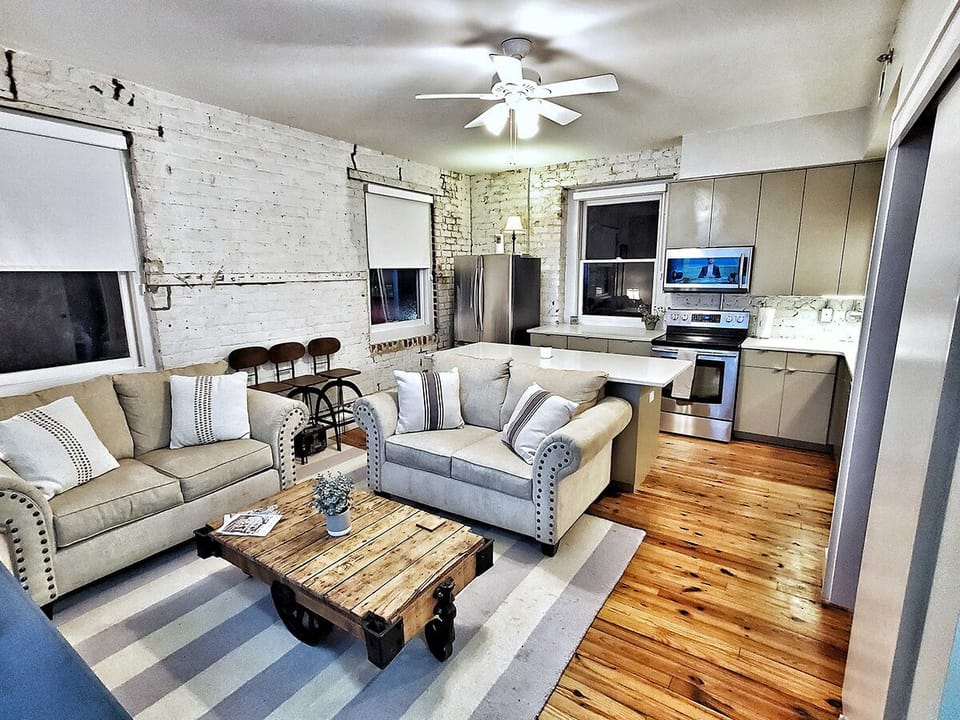 Living Room & Kitchen