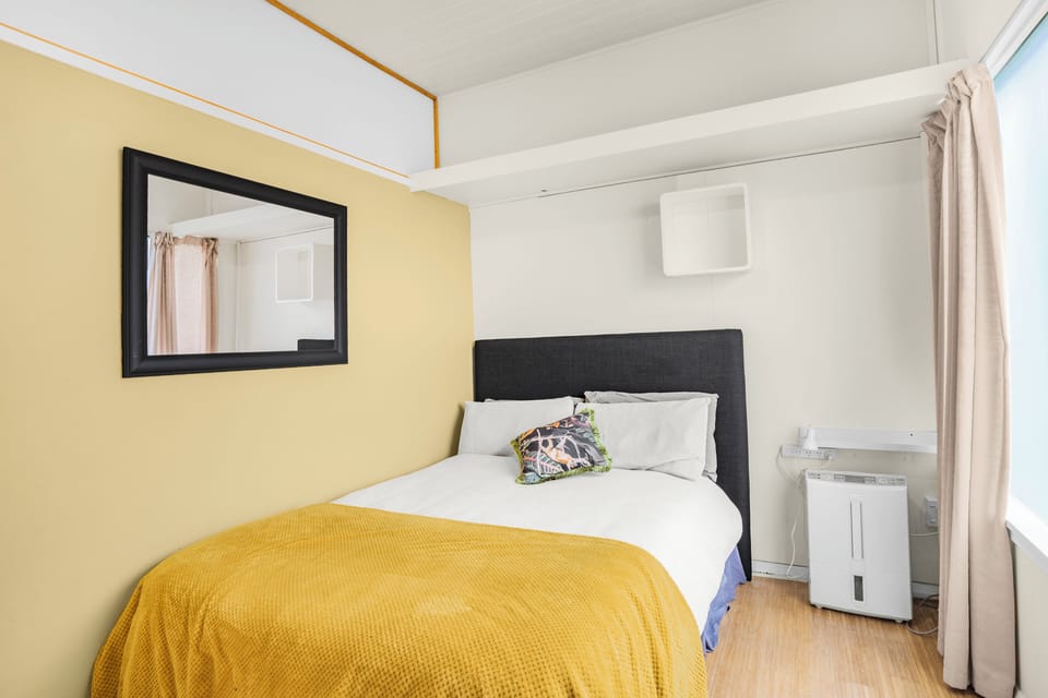 Room 1 with the double bed