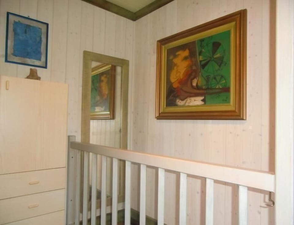 Detail in bedroom with bunk bed