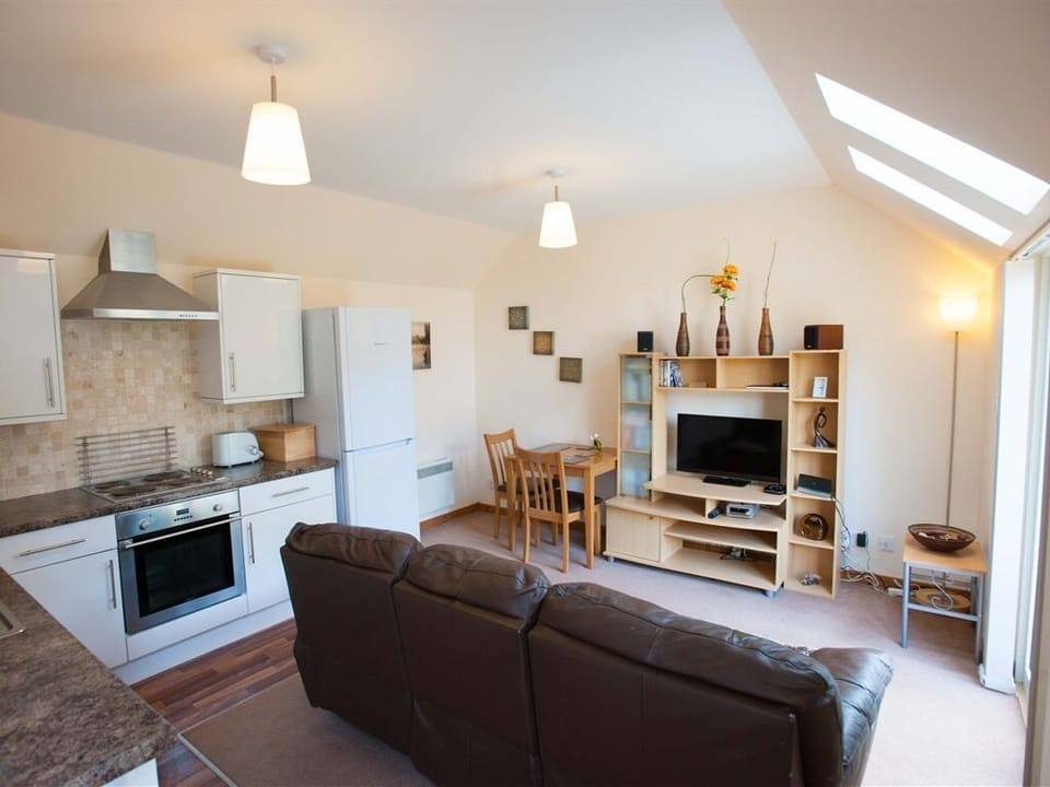 Glenernan Cottage Lounge Kitchen