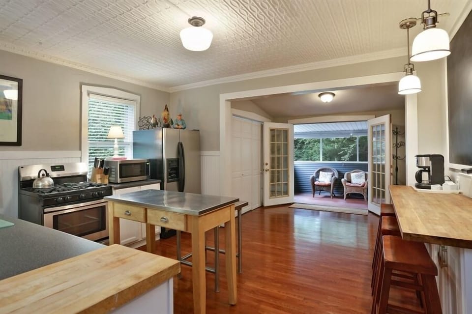 Kitchen out to Back Porch