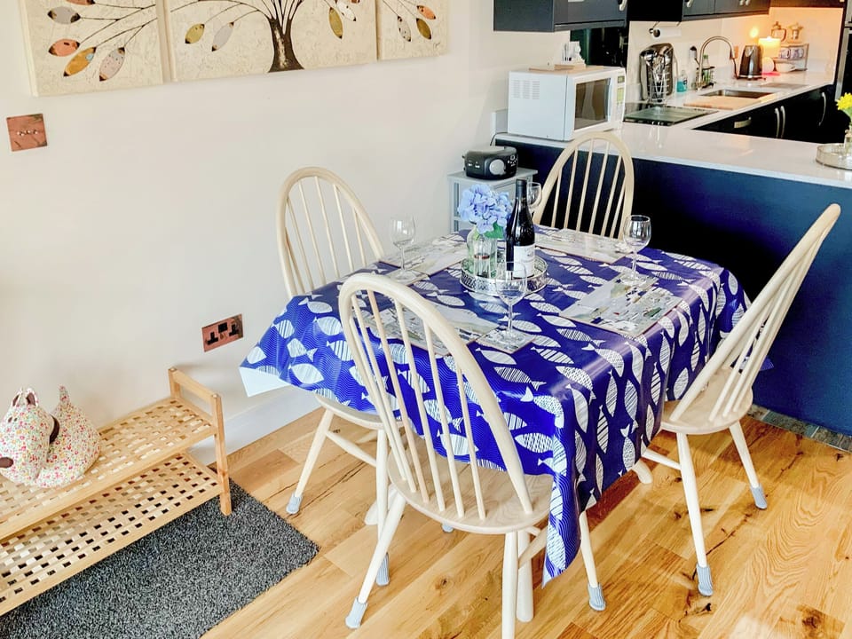Dining Area | 4 Dolphins - Tidereach Apartments, Connel, near Oban
