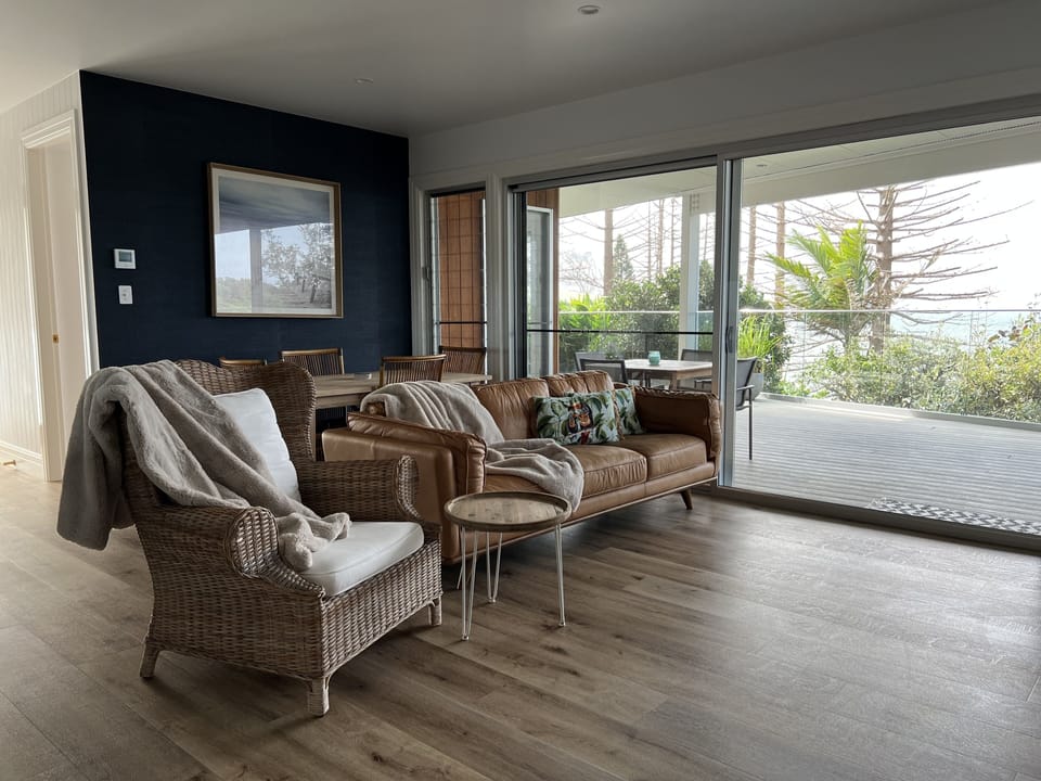 Lounge room, dining and kitchen