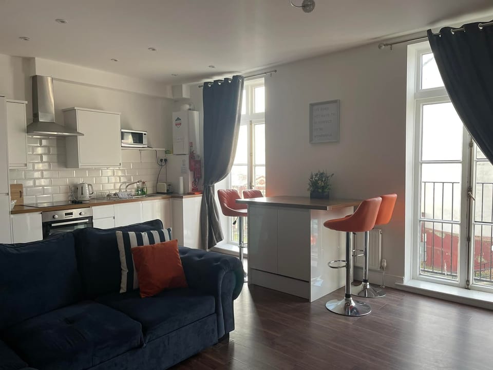Apartment 1 - Lounge, Dining, Kitchen Room - sleeps 6