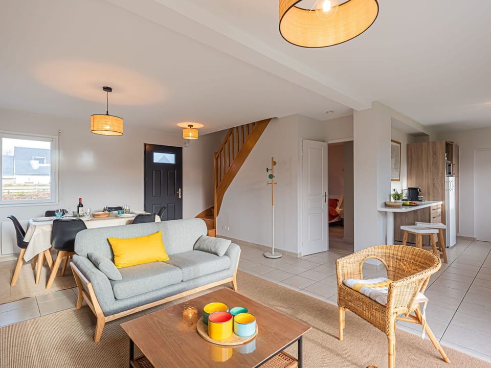 Table, Furniture, Property, Couch, Comfort, Chair, Orange, Lighting, Yellow, Architecture