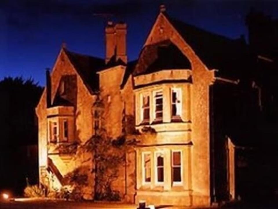 Exterior view at night