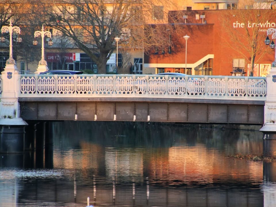 Brewhouse Theatre from the river