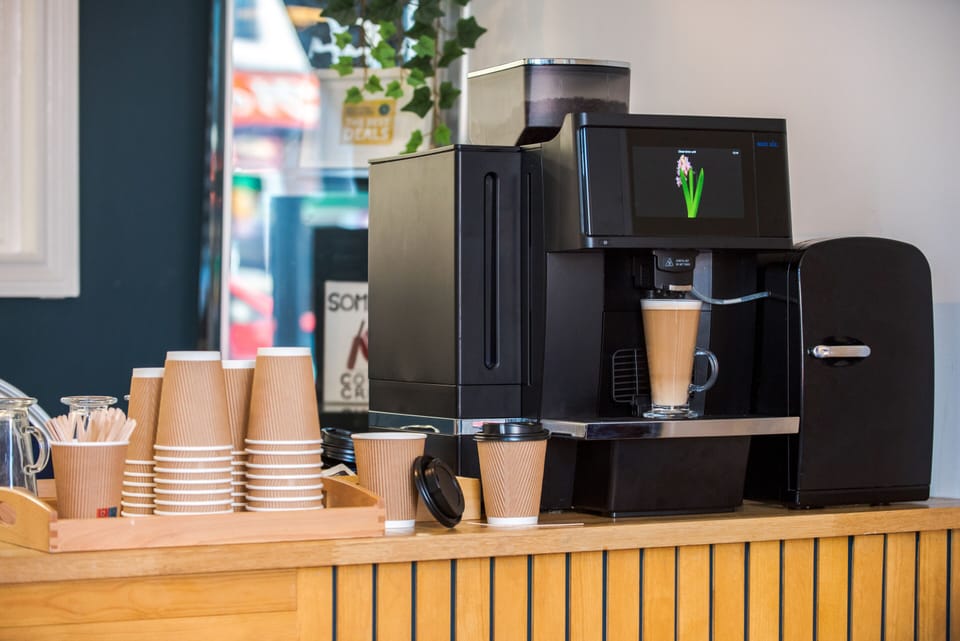 Complimentary coffee