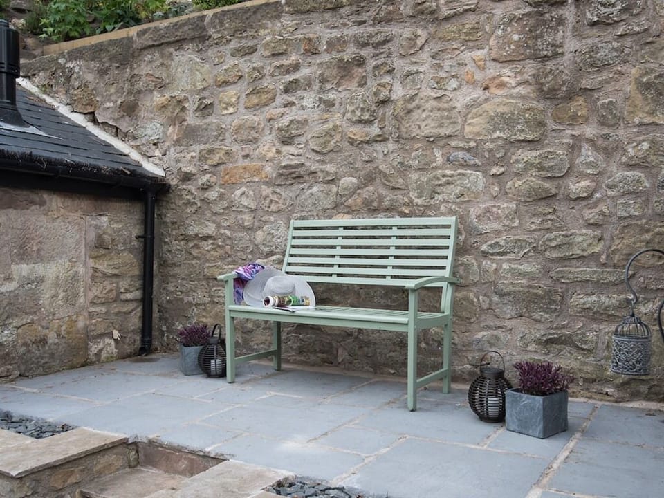 Lower patio