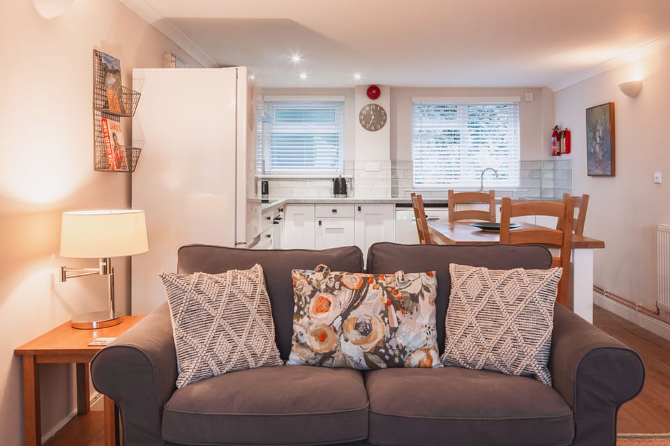 The Warren open plan living area