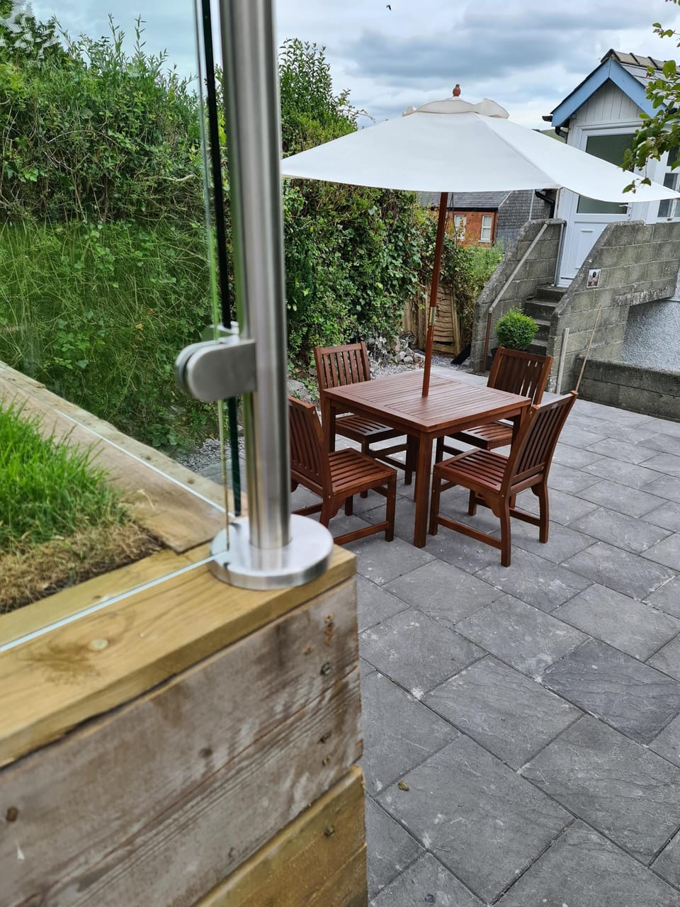 Apartment 2 patio area