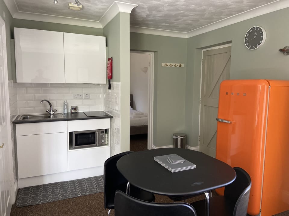 Kitchen and dining area