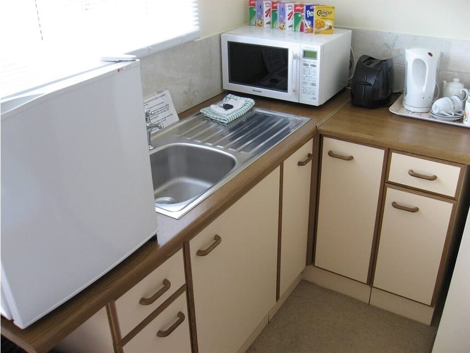 All rooms have their own kitchenette