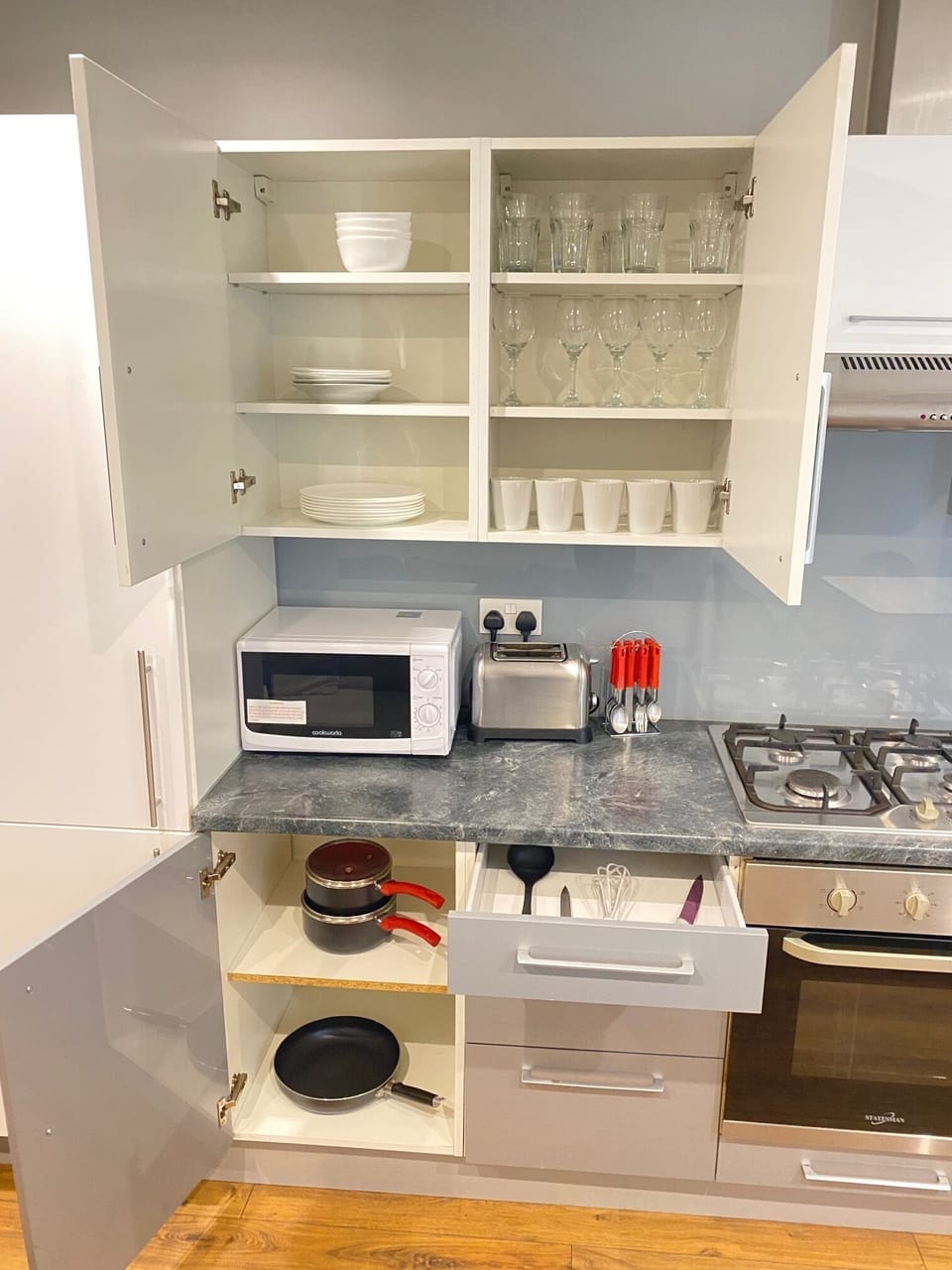 2 Bedroom Ensuite Kitchen Area