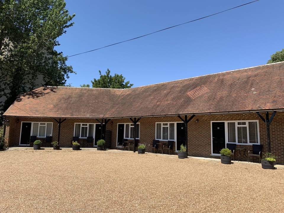 Exterior of cottage rooms